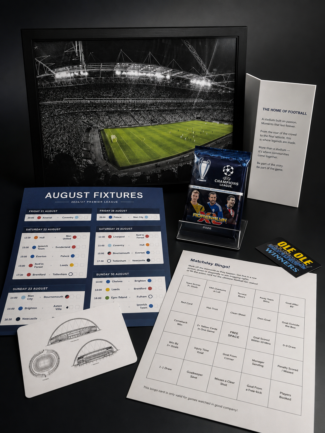 Monthly Premier League Fan Envelope